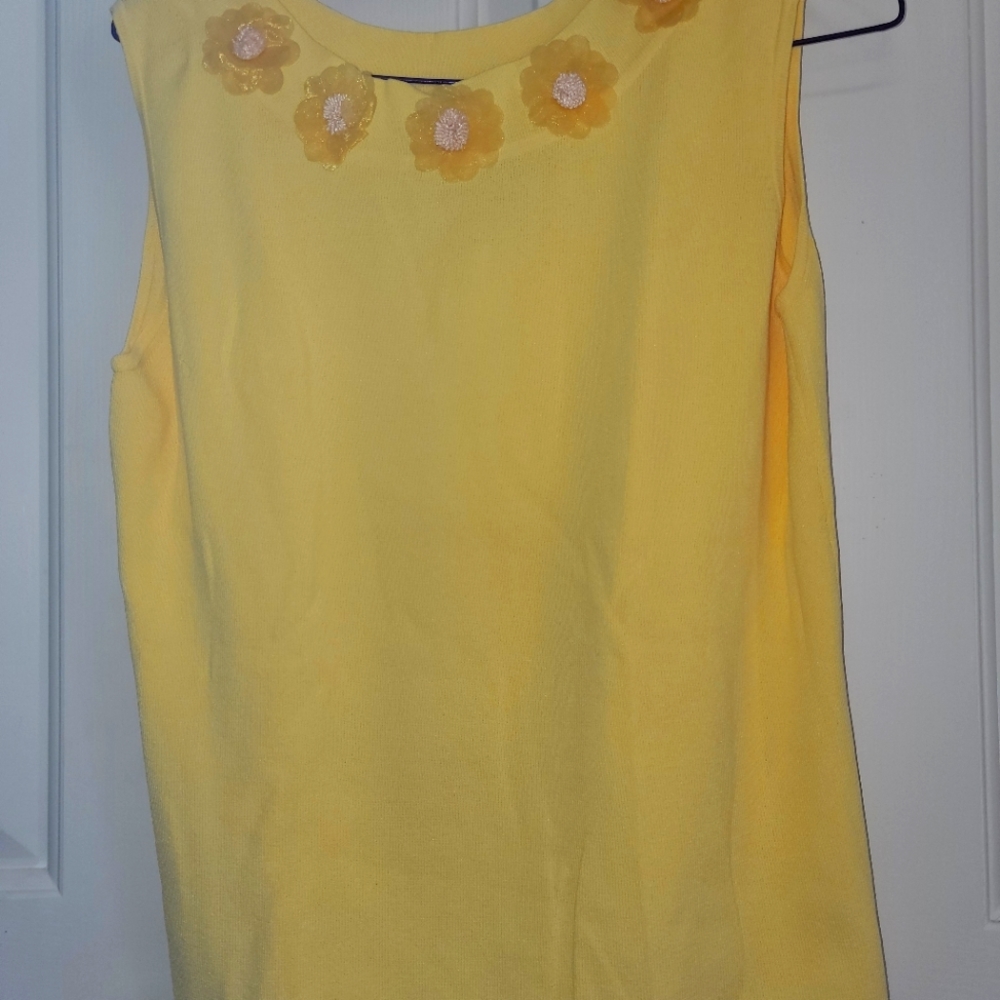 Joseph A. sleeveless top, sz L